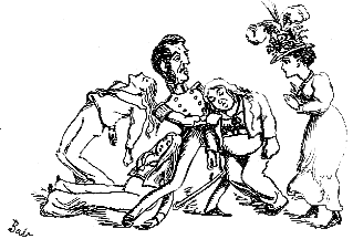 Drawing by W. S. Gilbert