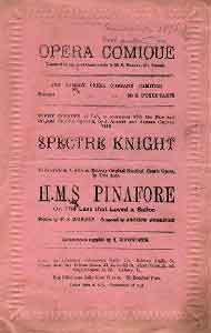 Original Pinafore Flyer