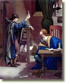 Lucifer shows Prince Henry the remedy