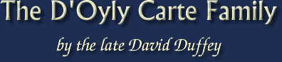 The D'Oyly Carte Family