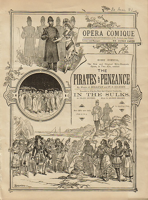 Pirates of Penzance. Libretto. English - PICRYL - Public Domain Media  Search Engine Public Domain Image